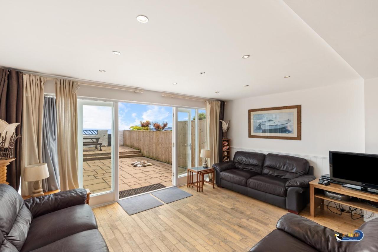 Kilmore - Beach Front House, Direct Beach Access, Spectacular Sea Views Saundersfoot Exterior foto